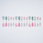 Artistic Press-On Nail Designs