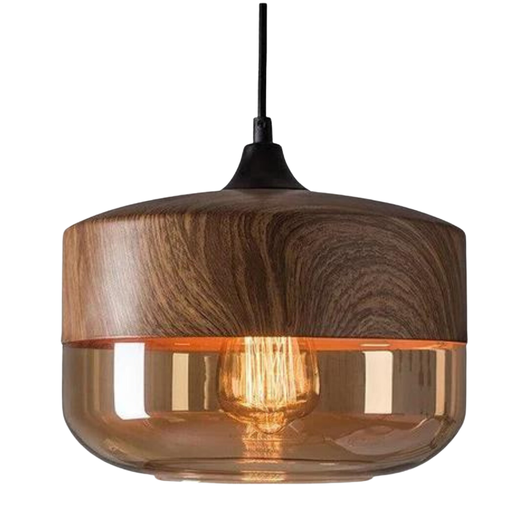 Arven Scandinavian Wooden Pendant Light – Timeless Nordic Design with Warm Glow