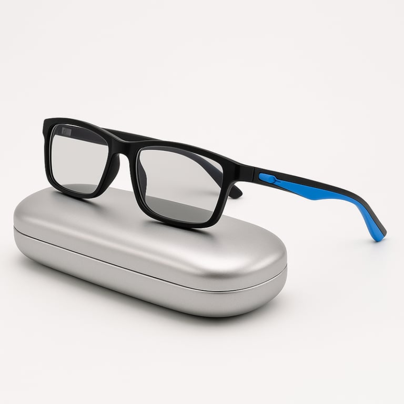 Ashton Multifocal Photochromic Glasses — BlueLight Filter, TR90 Frame