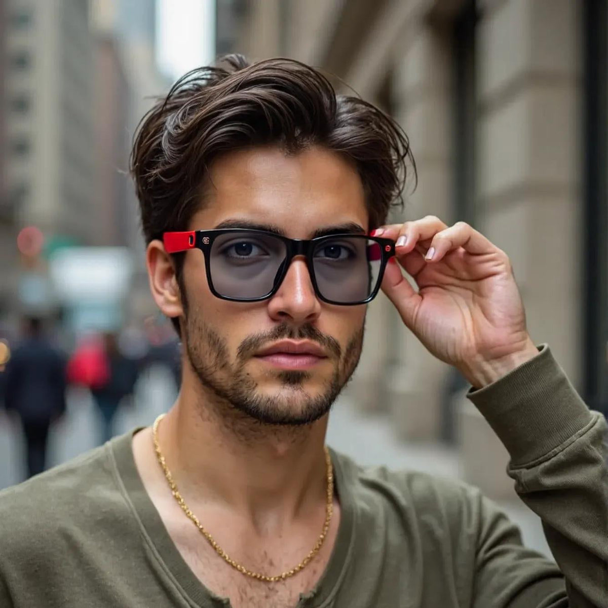 Ashton Multifocal Photochromic Glasses — BlueLight Filter, TR90 Frame