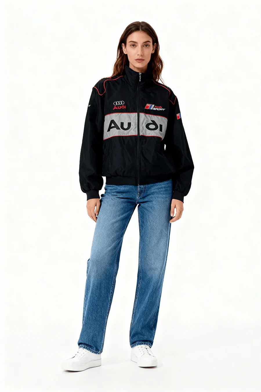 Audi Vintage Racing Jacket – Unisex – Retro