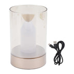 AuraFlame LED Candle – Gesture Control & Stepless Dimming | USB Rechargeable | Warm Light 2400K