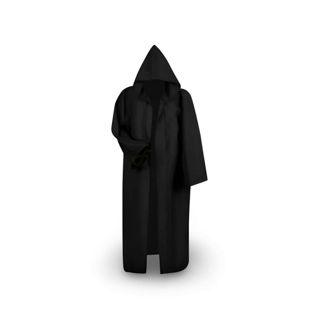 Authentic Knightly Costume Tunic with Hooded Cloak for Cosplay