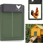 Automatic Chicken Coop Door, Light Sensor, Weatherproof, Battery Powered