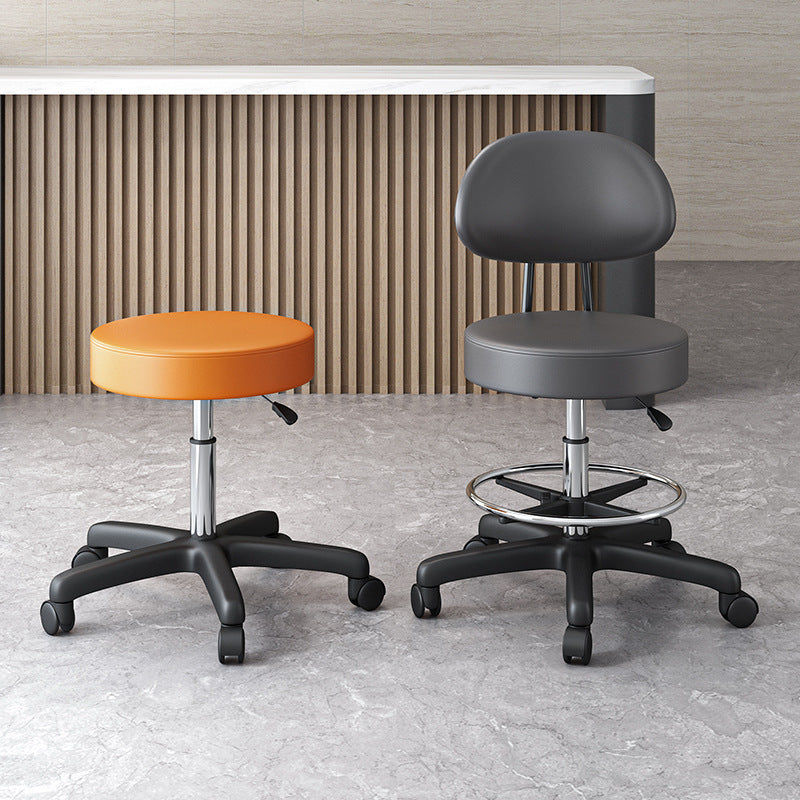 Bar Stool with Comfortable Cushioning and Height Adjustment