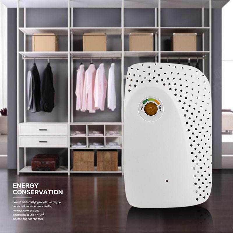 Basement Crawl Space Dehumidifier – Rechargeable Mini for Small Spaces
