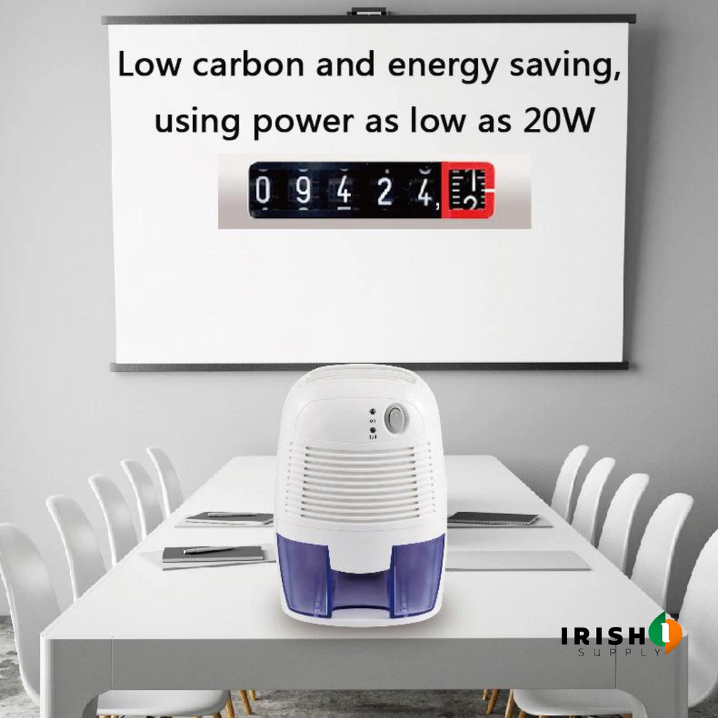 Basement Crawl Space Mini Dehumidifier for Bathroom with 500 ml Tank Portable Compact Design