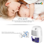 Basement Crawl Space Mini Dehumidifier for Bathroom with 500 ml Tank Portable Compact Design