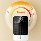 Basement Crawl Space Mini Dehumidifier for Bedroom with LED Touch Panel 1.5 Litre Tank and Drain Hose