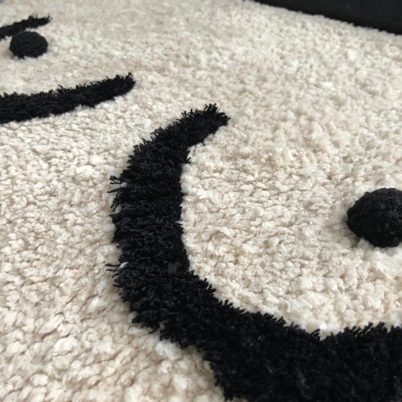 Bath mat with boobs