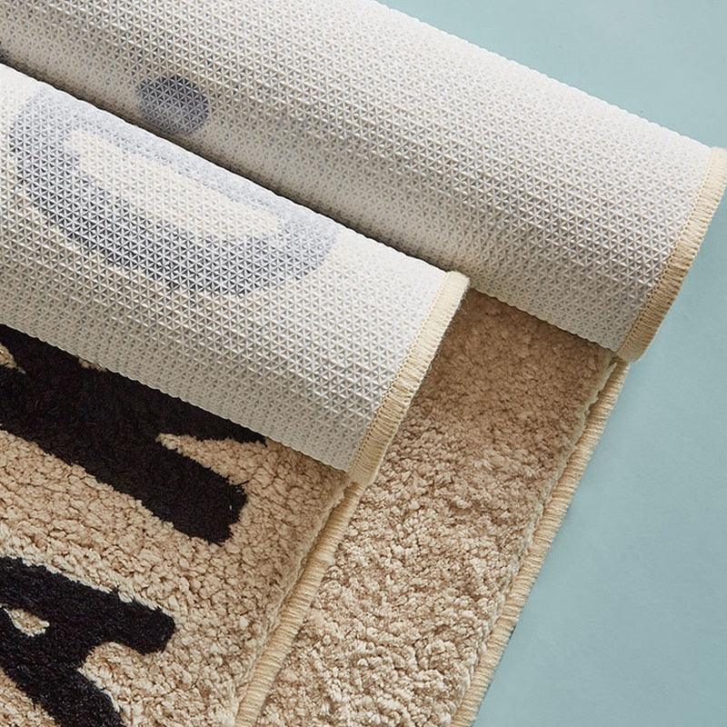Bath mat with boobs