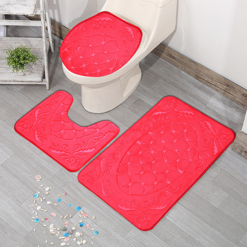 Bathroom Mat Set – 3-Piece