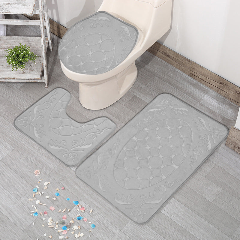 Bathroom Mat Set – 3-Piece