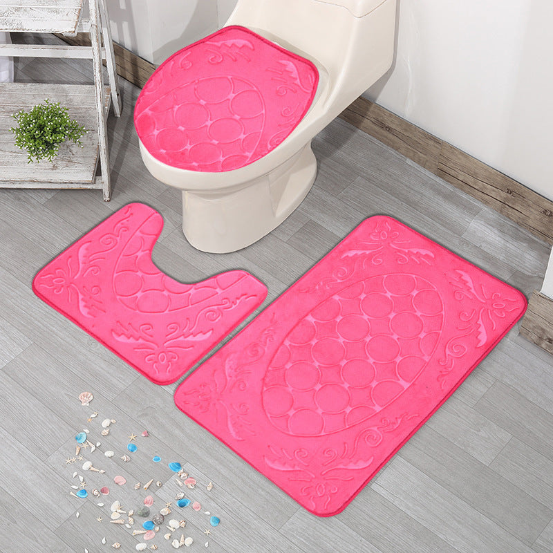 Bathroom Mat Set – 3-Piece