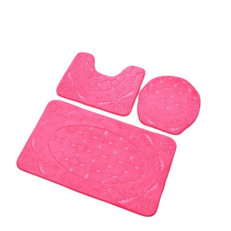 Bathroom Mat Set – 3-Piece