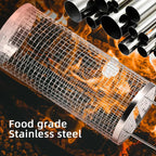 BBQFlare ProGrid Basket – Grill Directly Over Charcoal with Stainless Steel & Ergonomic Handle