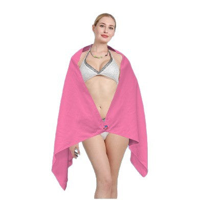 Beach Blanket with Striking Tiki Pattern
