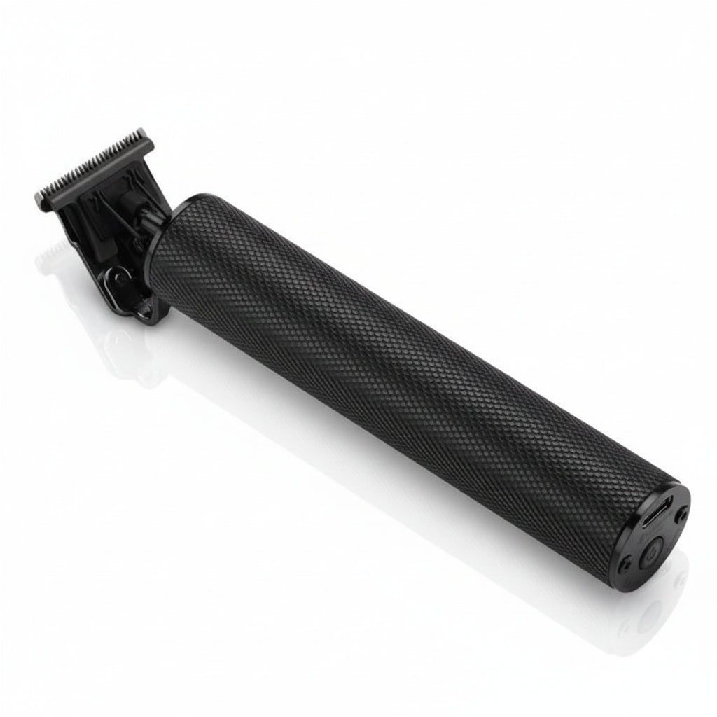 Beard trimmer, cordless T blade trimmer and hair clipper with 4 guide combs from 1.5 to 9 mm, 2200 mAh battery, USB char