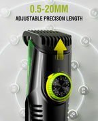 Beard Trimmer for Men with Vacuum System
