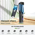 Beard Trimmer for Men with Vacuum System