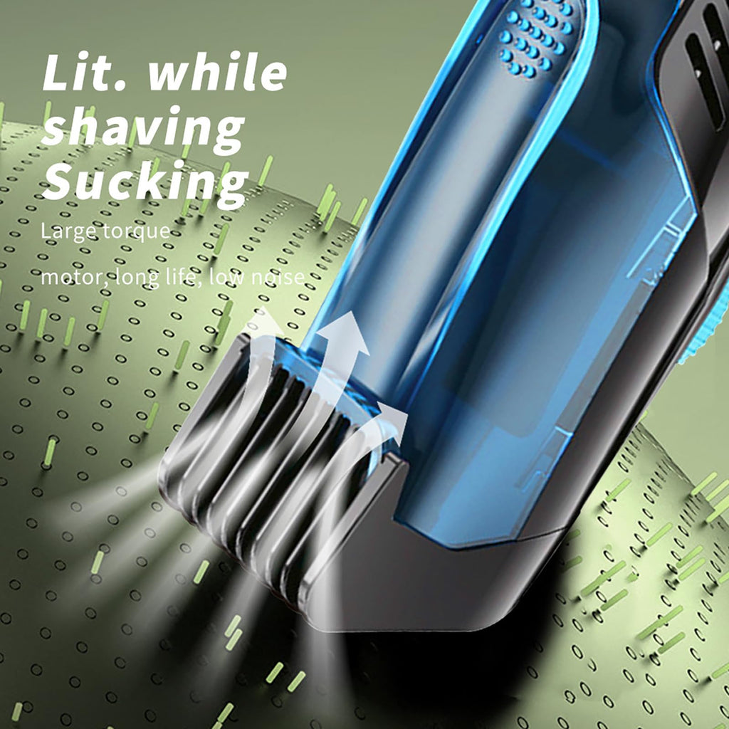 Beard Trimmer for Men with Vacuum System