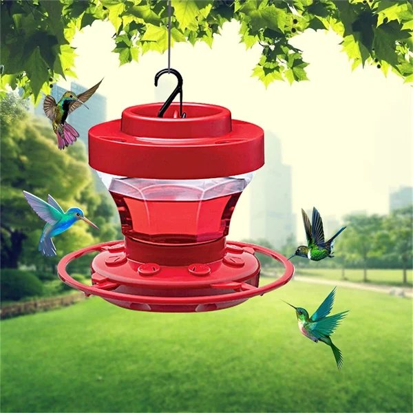 Bee-Proof Hummingbird Feeder with Perch - 473 ml Capacity