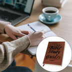 Bible study guide journal