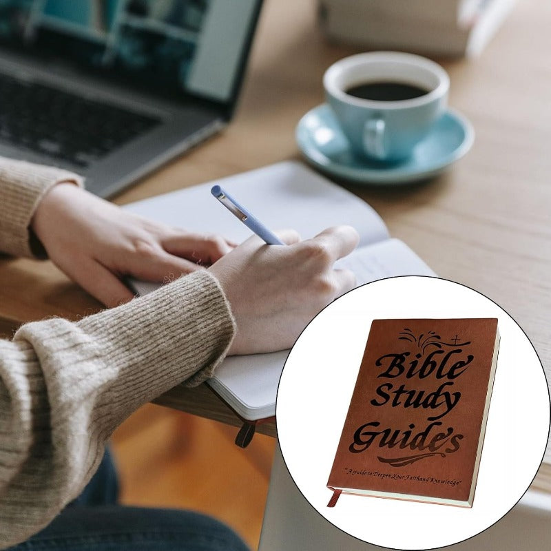 Bible study guide journal