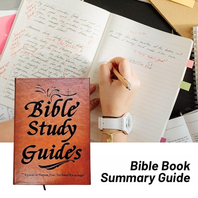 Bible study guide journal