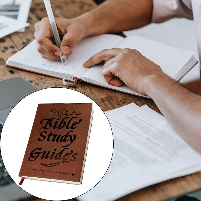 Bible study guide journal