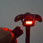 Bicycle Rear Light with Remote Control Alarm Lock