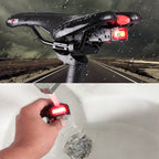 Bicycle Rear Light with Remote Control Alarm Lock