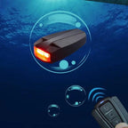 Bicycle Rear Light with Remote Control Alarm Lock