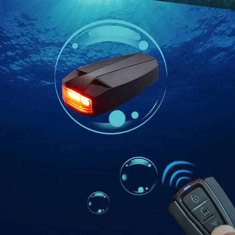 Bicycle Rear Light with Remote Control Alarm Lock