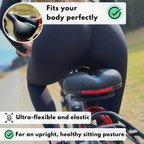 Bike Saddle | Ergonomic Comfort | Shock-Absorbing | RideRelief