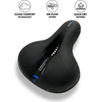 Bike Saddle | Ergonomic Comfort | Shock-Absorbing | RideRelief