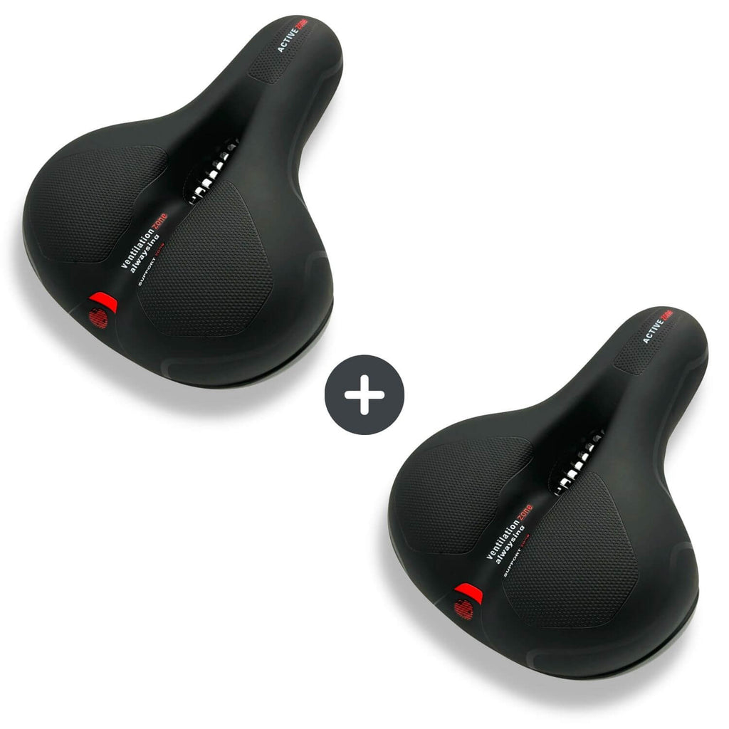 Bike Saddle | Ergonomic Comfort | Shock-Absorbing | RideRelief