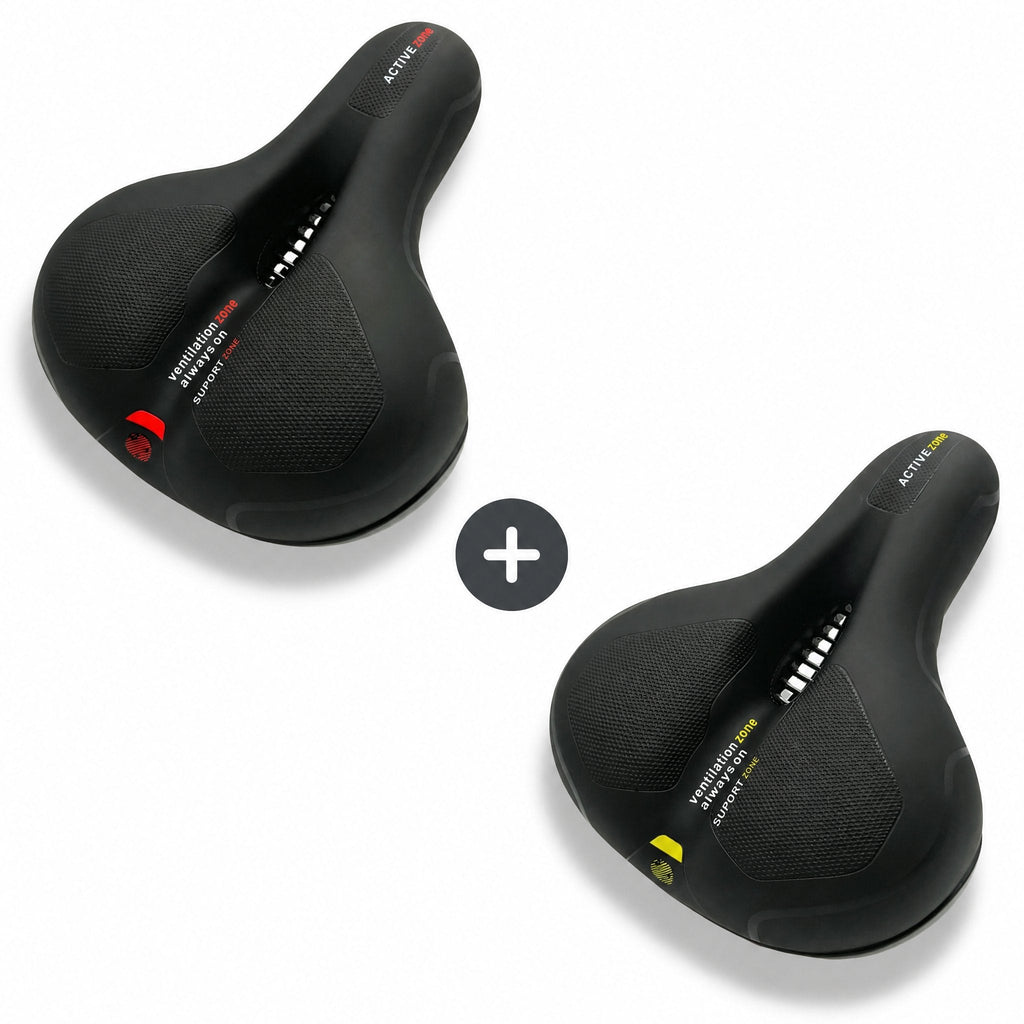 Bike Saddle | Ergonomic Comfort | Shock-Absorbing | RideRelief