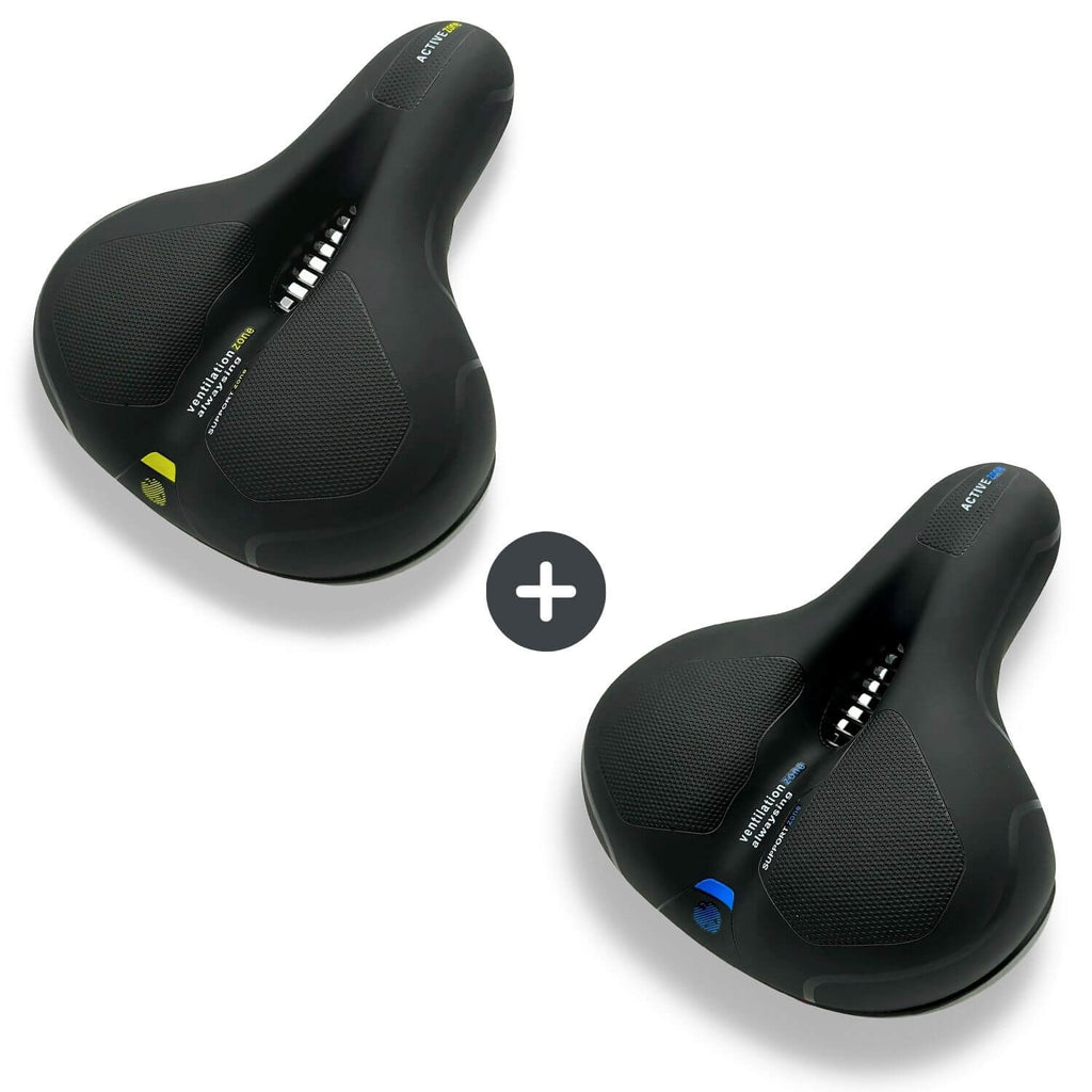 Bike Saddle | Ergonomic Comfort | Shock-Absorbing | RideRelief