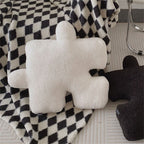 Black and White Puzzle Cushion Cover Set