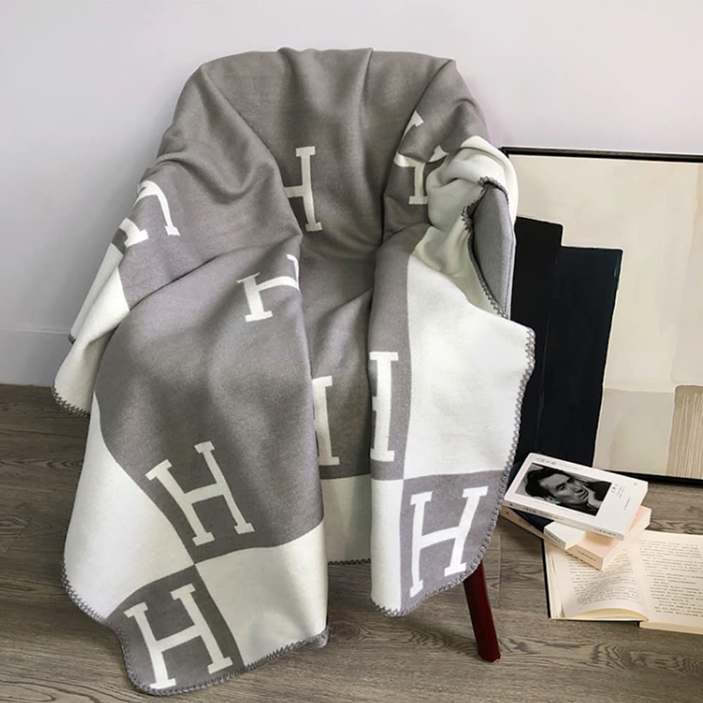 Blend Throw Blanket | Soft Warm Knit for Sofa, Bed or Armchair
