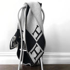 Blend Throw Blanket | Soft Warm Knit for Sofa, Bed or Armchair