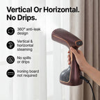 Bliss & Beyond 1780W Handheld Garment Steamer with 3 Steam Levels & 325ml Tank