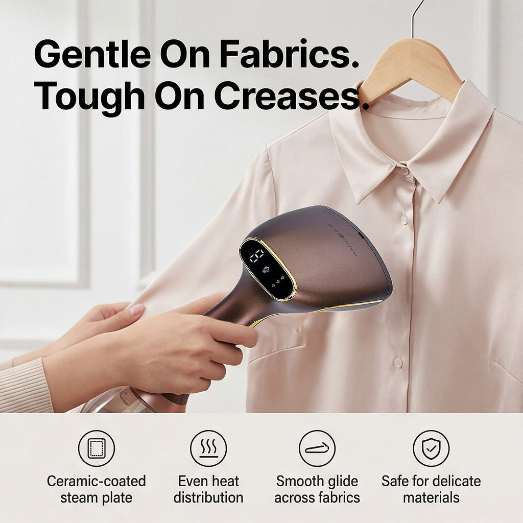 Bliss & Beyond 1780W Handheld Garment Steamer with 3 Steam Levels & 325ml Tank