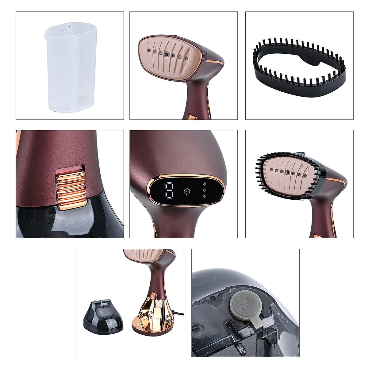 Bliss & Beyond 1780W Handheld Garment Steamer with 3 Steam Levels & 325ml Tank