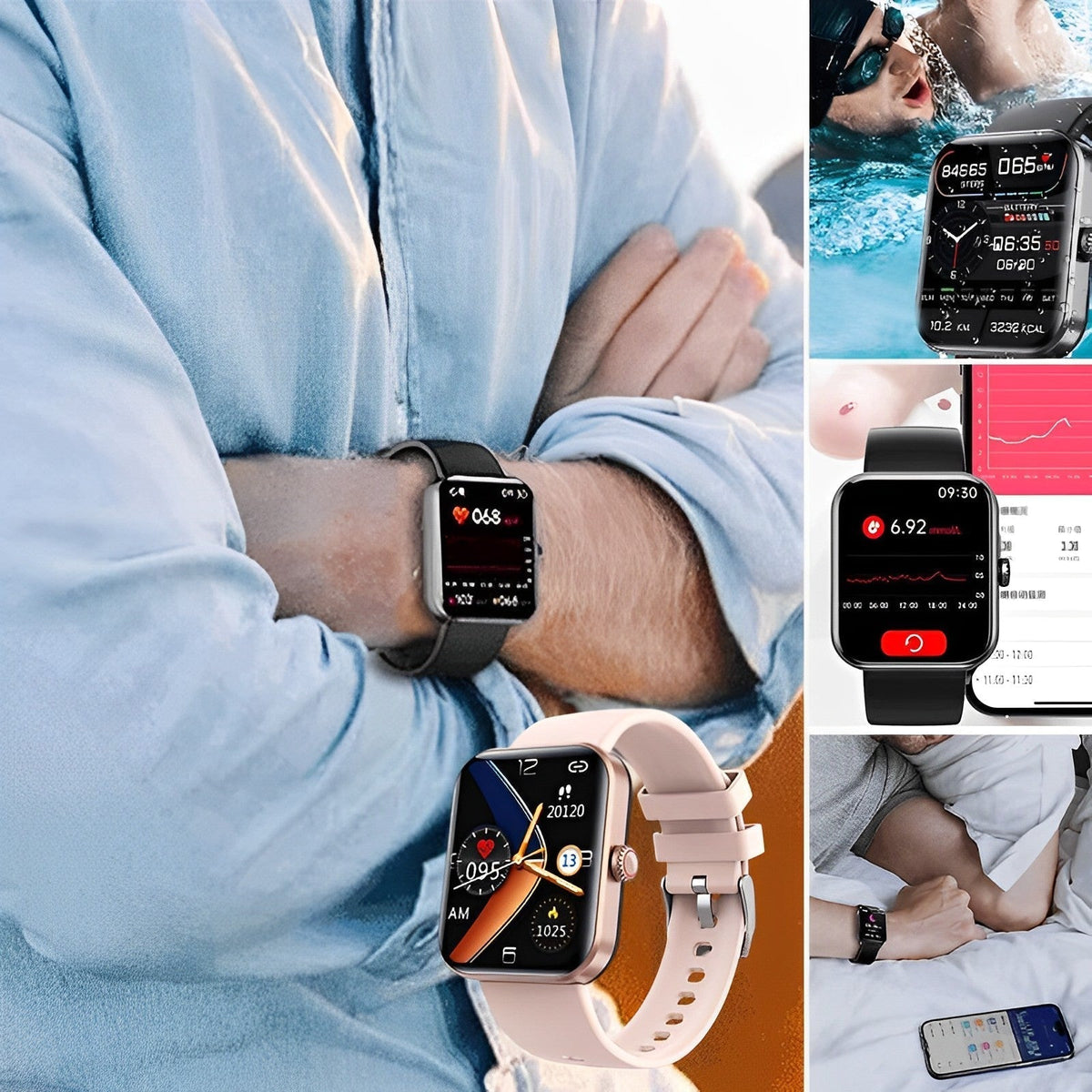Bluetooth Activity Tracker Watch