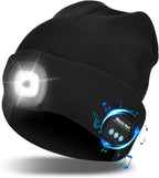 Boneroshop | Bluetooth Beanie Hat Light Wireless Headphones