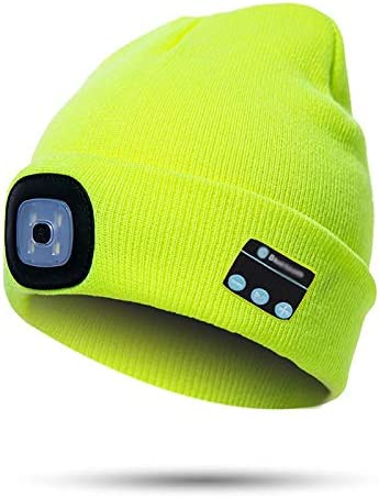 Boneroshop | Bluetooth Beanie Hat Light Wireless Headphones