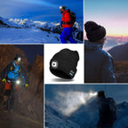 Boneroshop | Bluetooth Beanie Hat Light Wireless Headphones