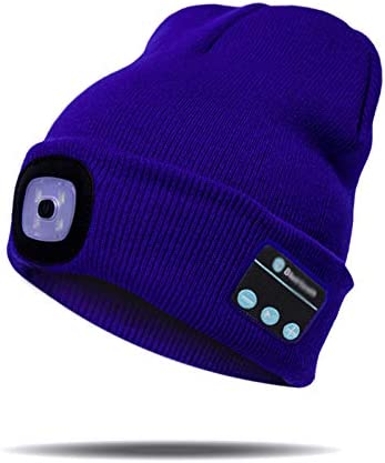 Boneroshop | Bluetooth Beanie Hat Light Wireless Headphones
